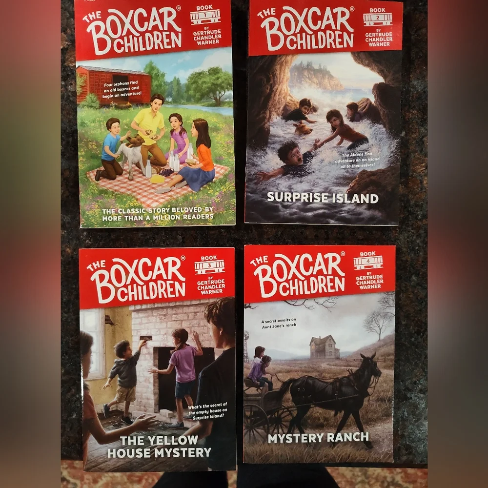 NEW Boxcar Children Books 1-4 Set